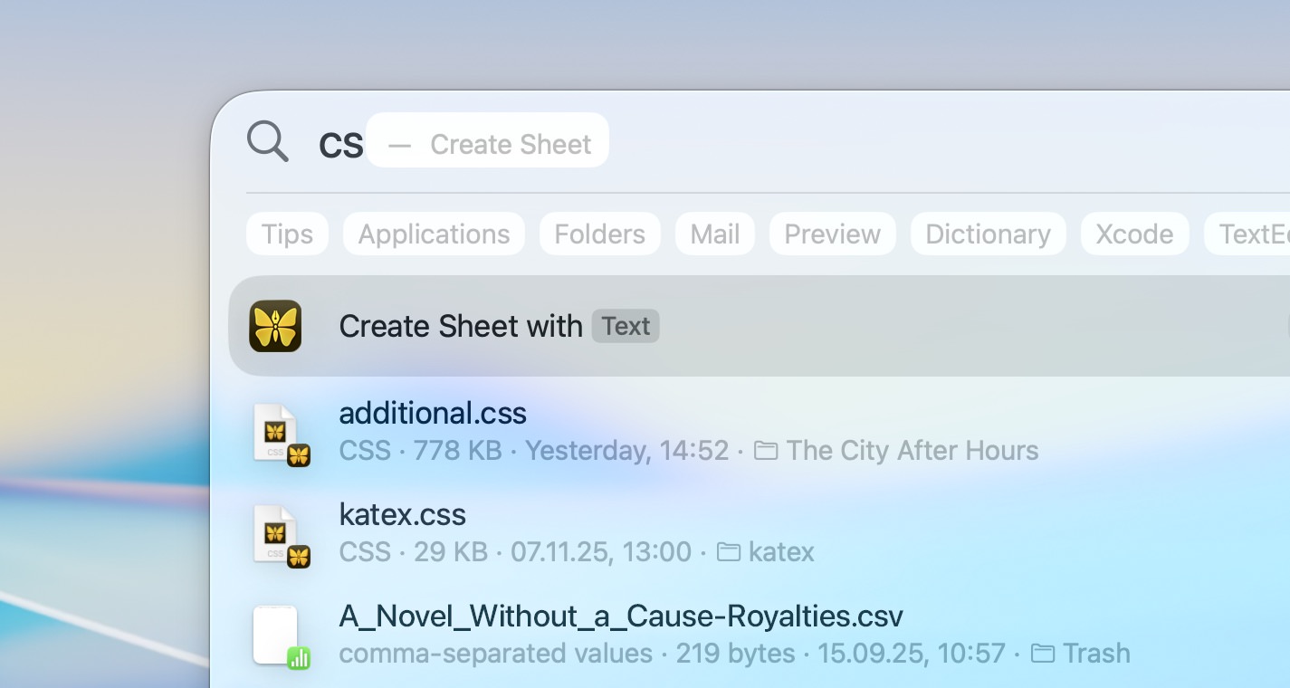 Control Ulysses via Spotlight